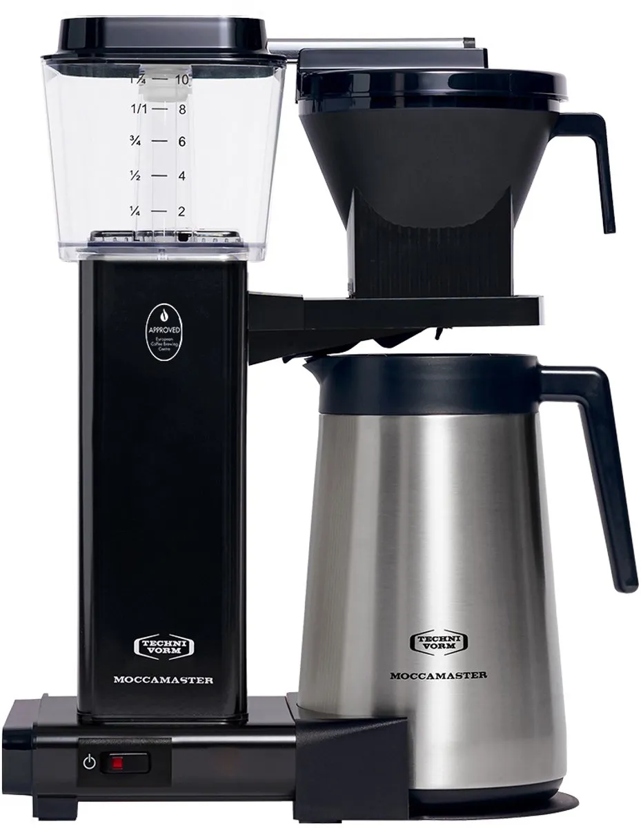 Moccamaster KBGT - Filterkoffiezetapparaat - Black - 5 jaar garantie