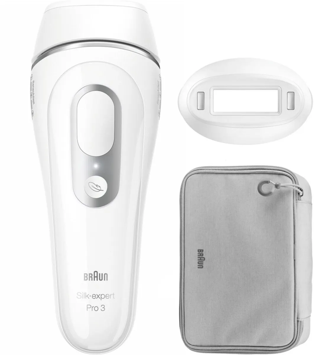 Braun Silk-expert Pro 3 PL3020 IPL - 100 Flitsen - Zilver/Wit