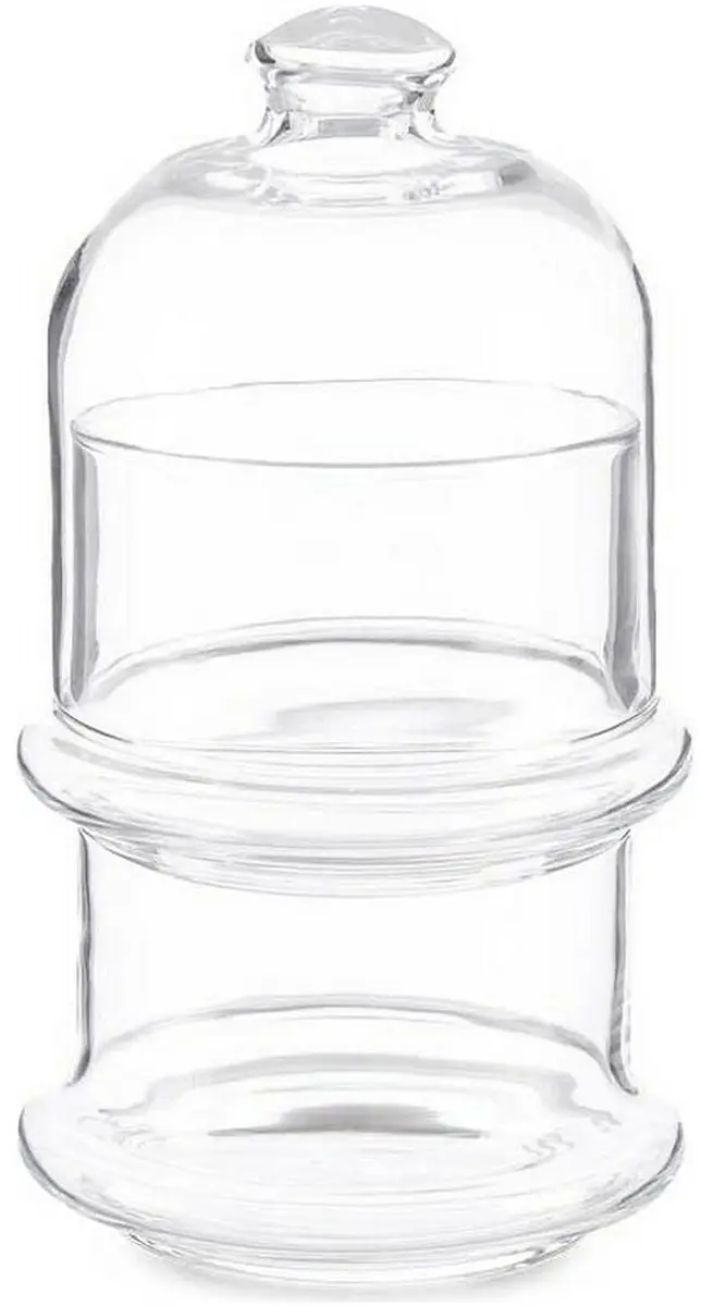 Pasabahce Villa Patisserie Glazen Voorraadpot 2-Laags - 0.23l