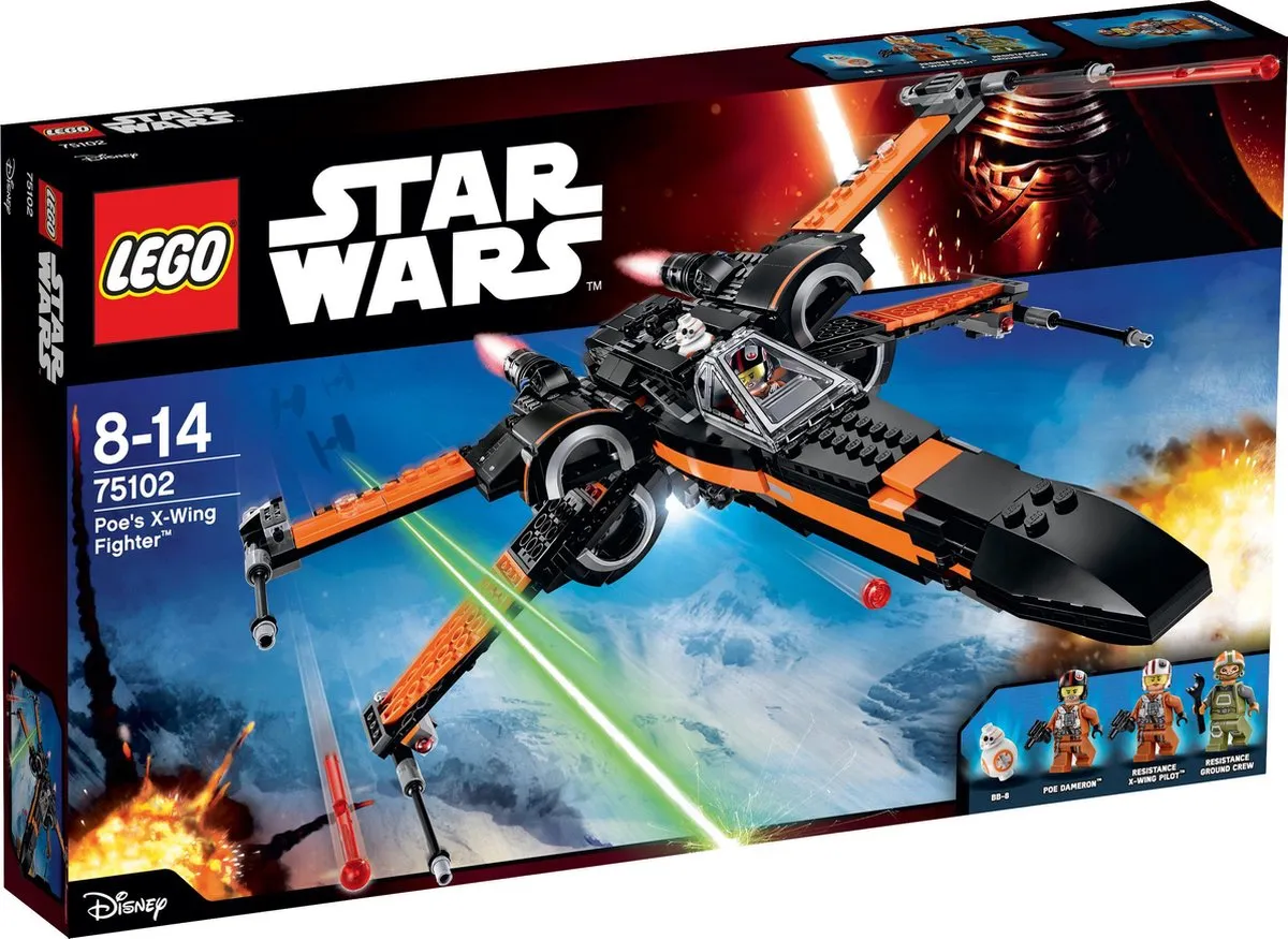 LEGO Star Wars Poe's X-Wing Fighter 75102