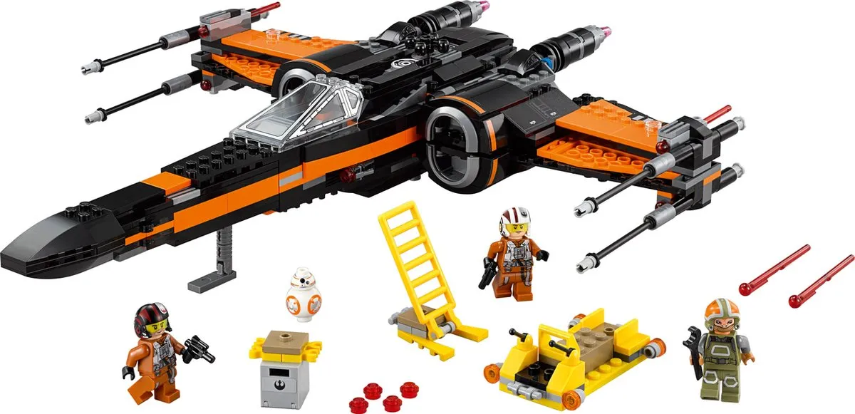 LEGO Star Wars Poe's X-Wing Fighter 75102 - 717 Stukken