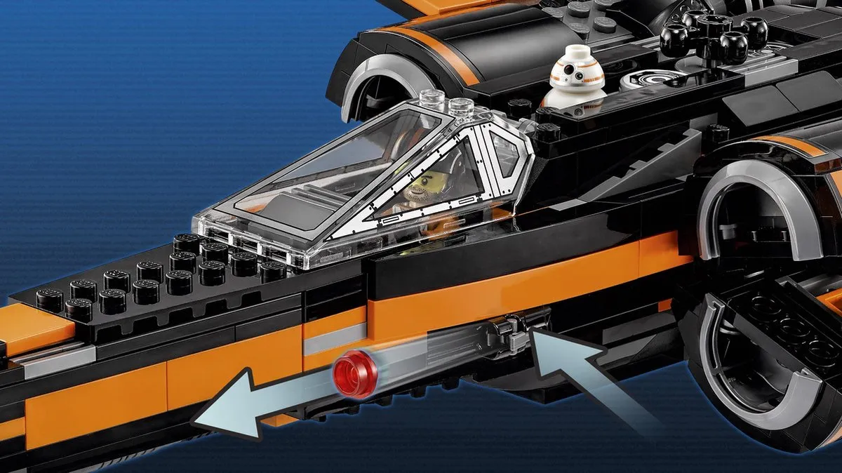 LEGO Star Wars Poe's X-Wing Fighter 75102 - 717 Stukken - afbeelding 6 van 6