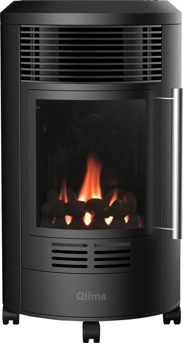 Qlima GH 8034 Gaskachel 3400W - Zwart