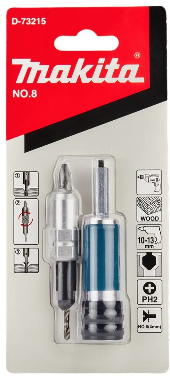 Makita D-73215 Quad Driver 2.8mm/PH2