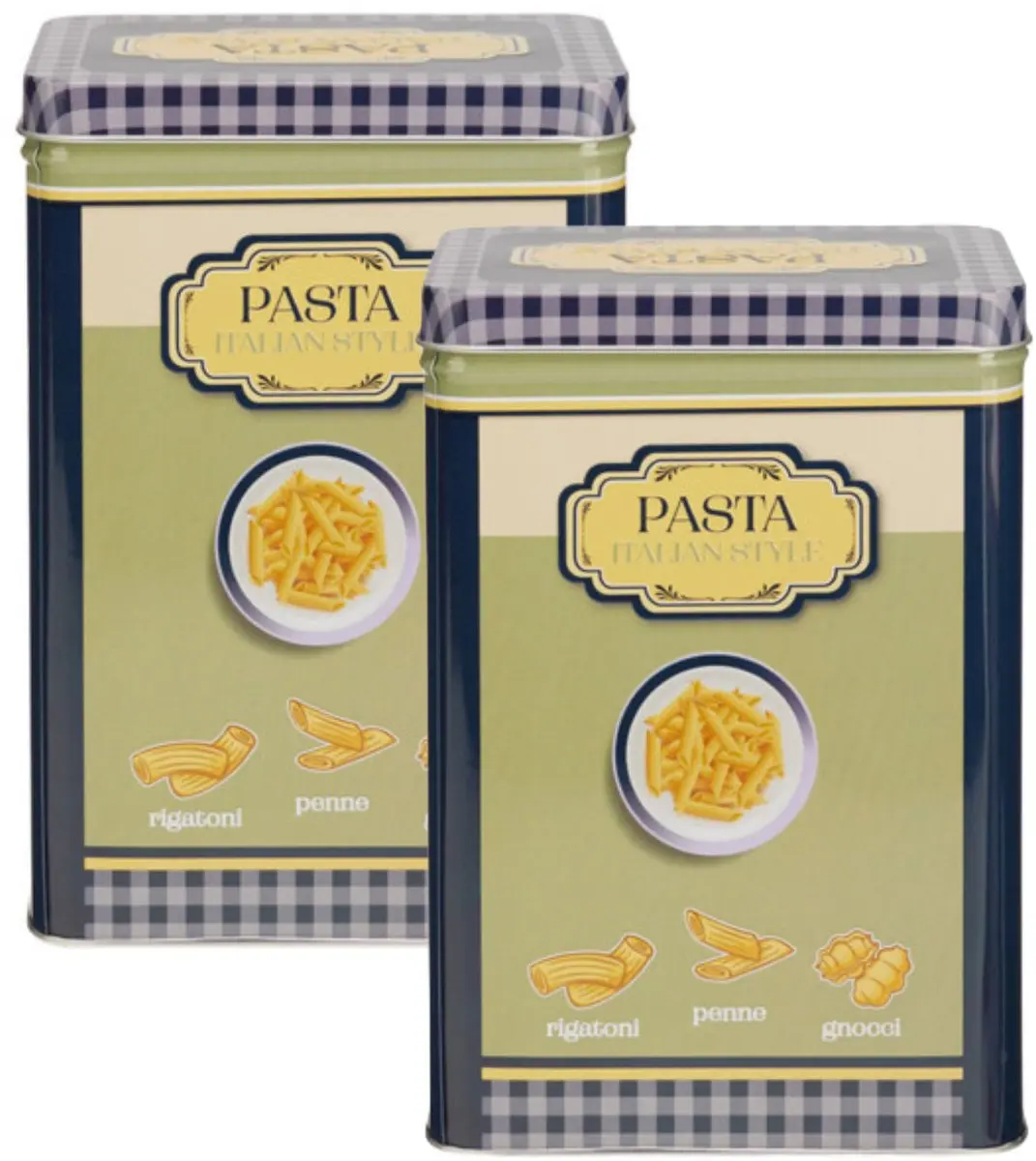 Excellent Houseware Nostalgia Pasta Bewaarblik