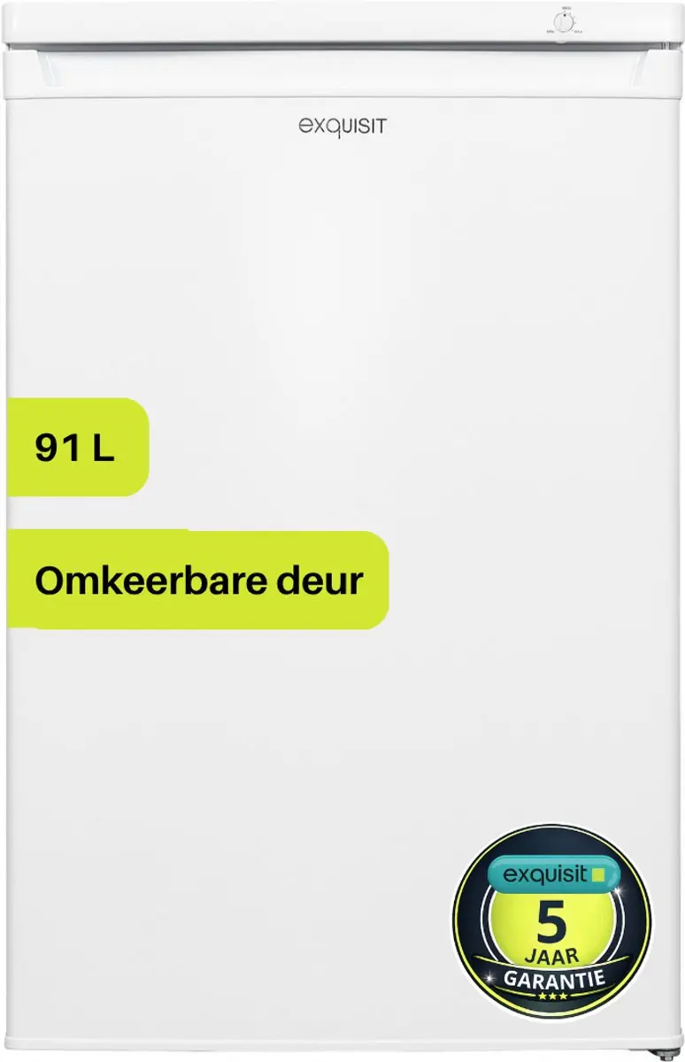 Exquisit GS80-040EW Diepvrieskast 91L