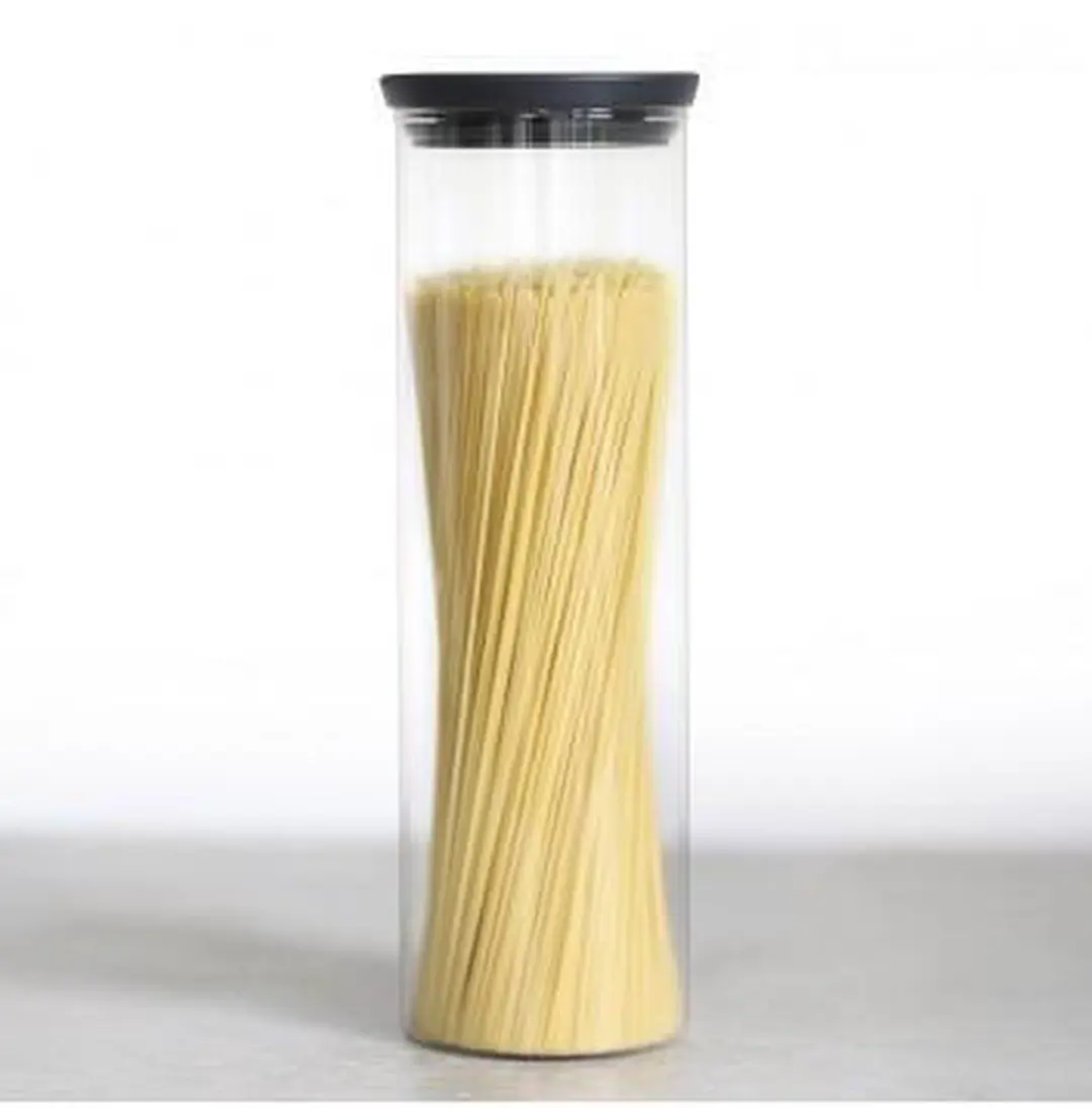 Brabantia Voorraadpot Glas 1,9L - Stapelbaar - Transparant