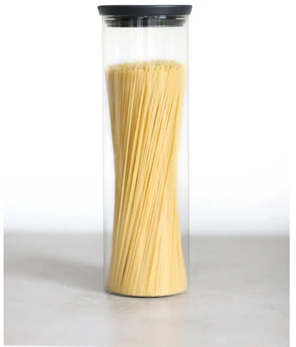 Brabantia Voorraadpot Glas 1,9L - Stapelbaar - Transparant