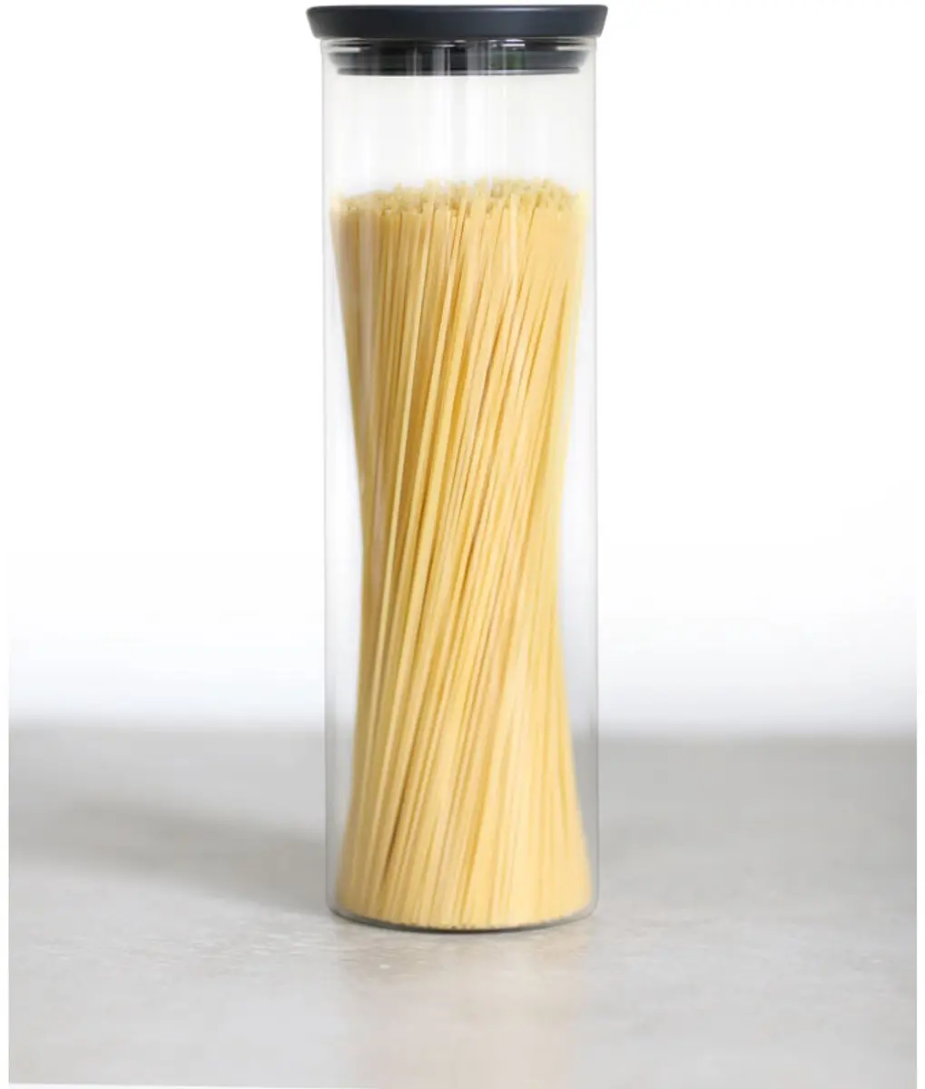 Brabantia Voorraadpot Glas 1,9L - Stapelbaar - Transparant
