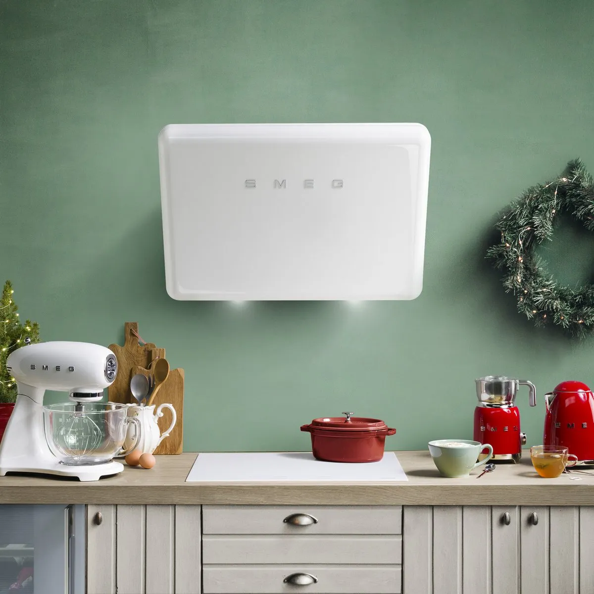 SMEG KLF03RDEU - Waterkoker - Rood - 1,7L