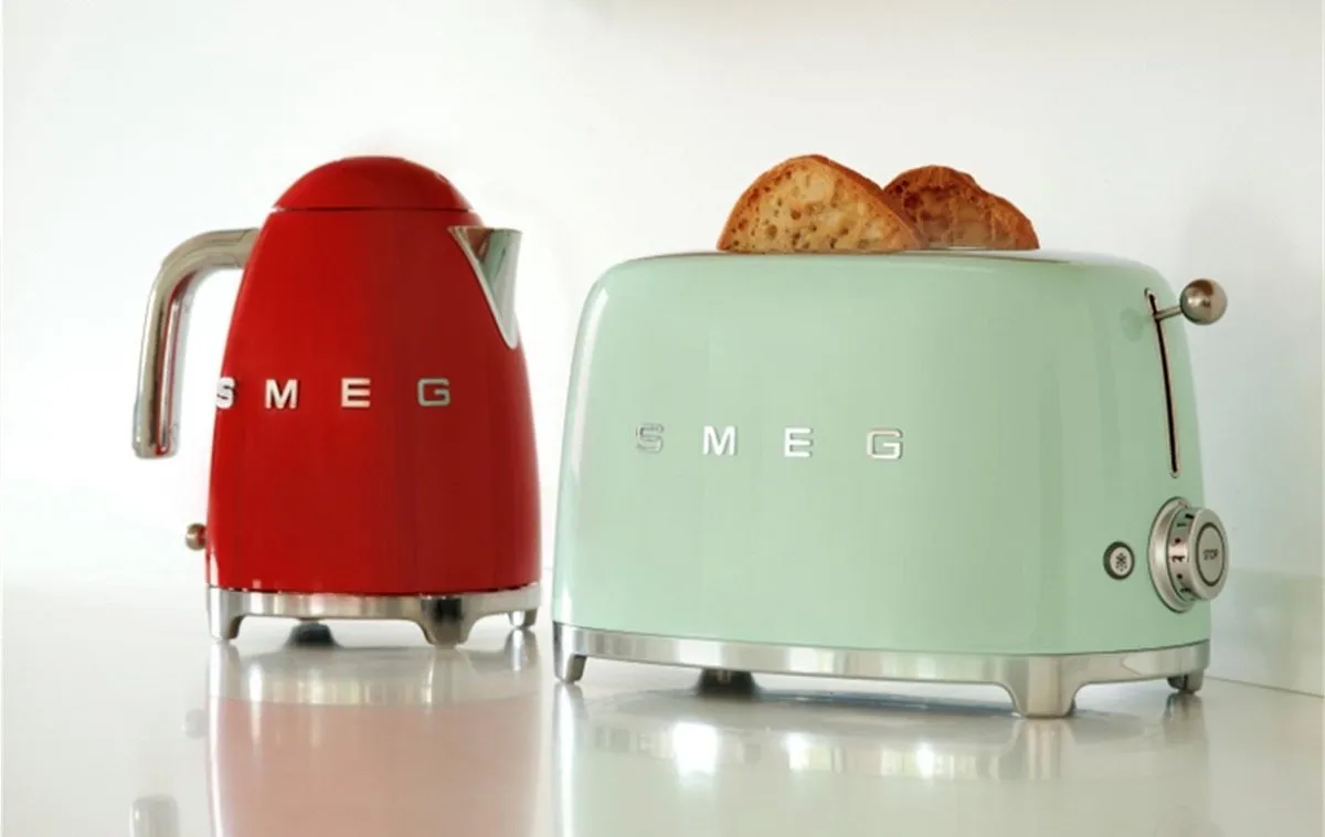SMEG KLF03RDEU - Waterkoker - Rood - 1,7L
