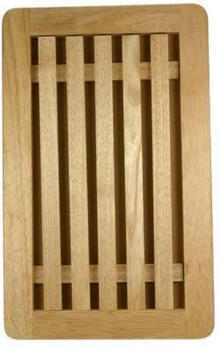 Cosy&Trendy Rubberwood Broodsnijplank 38,5x24,2cm - Bruin