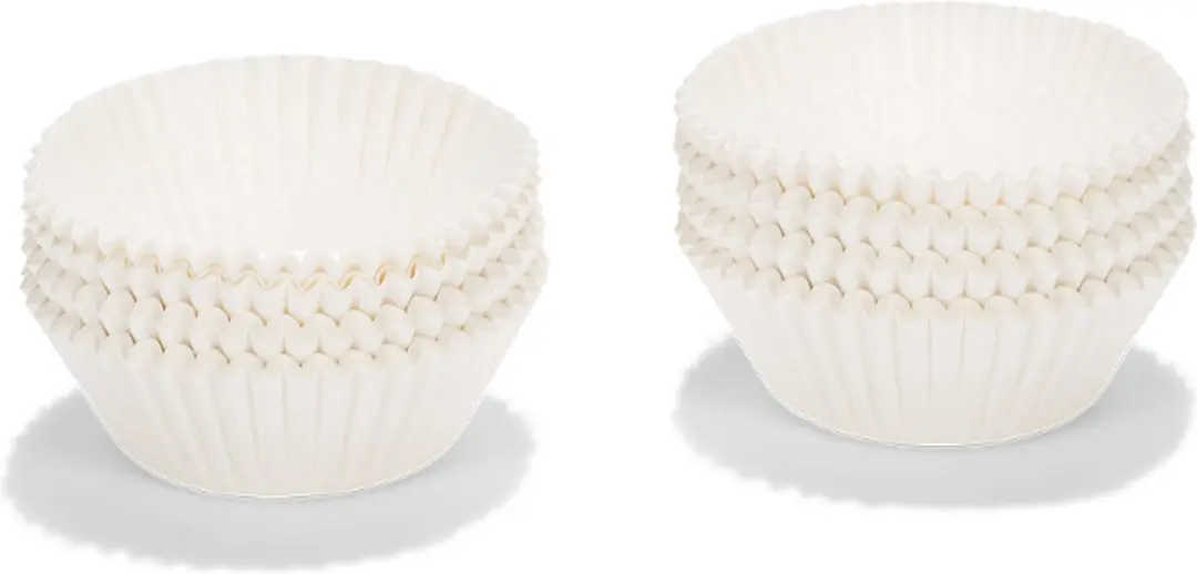 Patisse Cupcakevormpjes - 200 Stuks - Ø6,5cm Wit