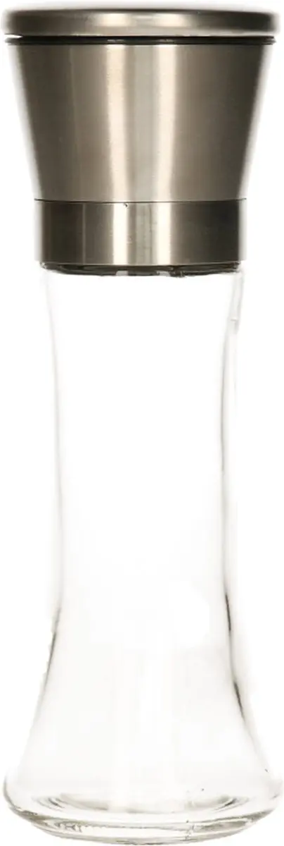 Excellent Houseware Pepermolen Glas/RVS