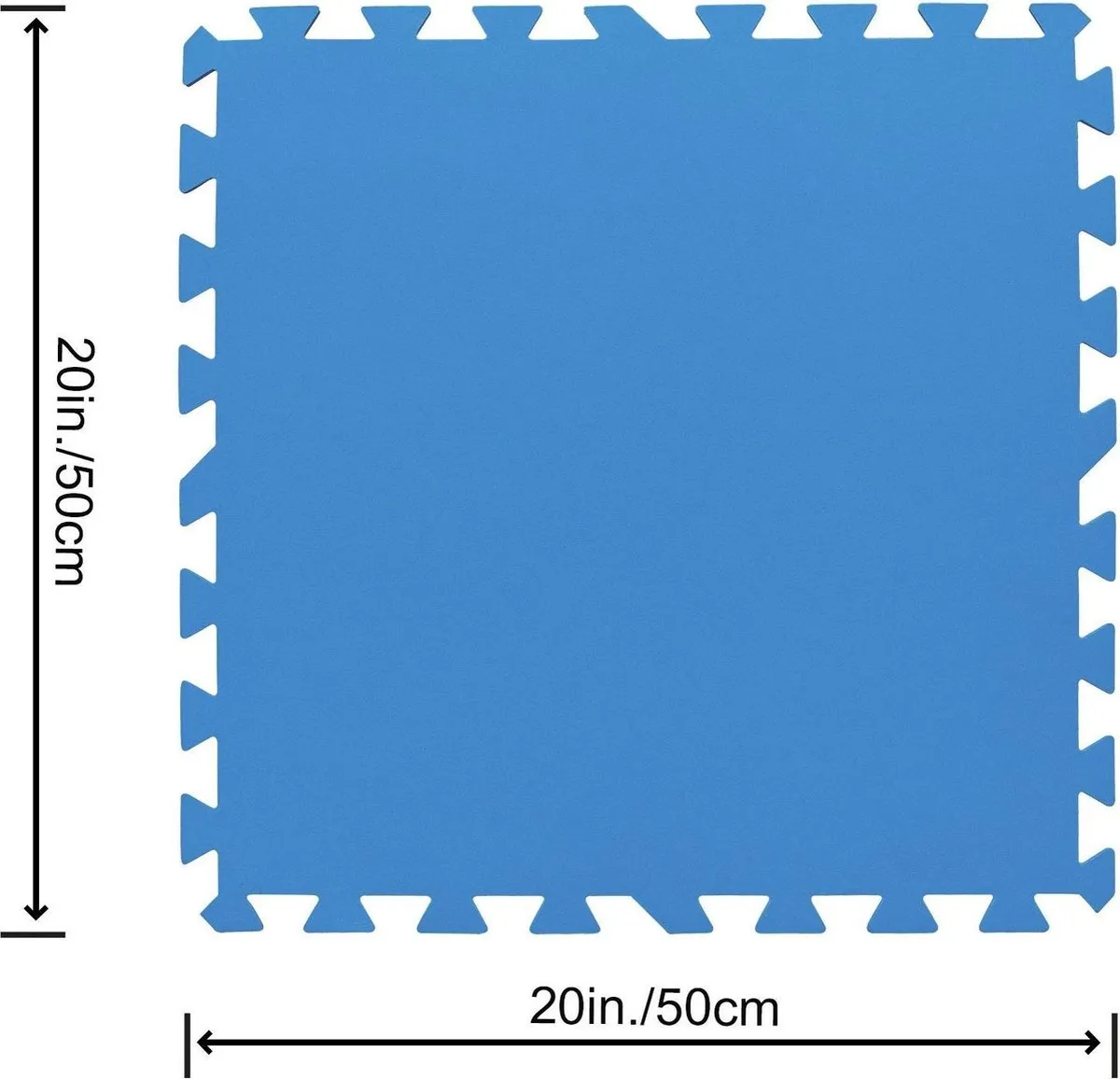 Bestway Flowclear Vloerbescherming Tegels 50x50cm - 9 Stuks - Grijs - afbeelding 6 van 6
