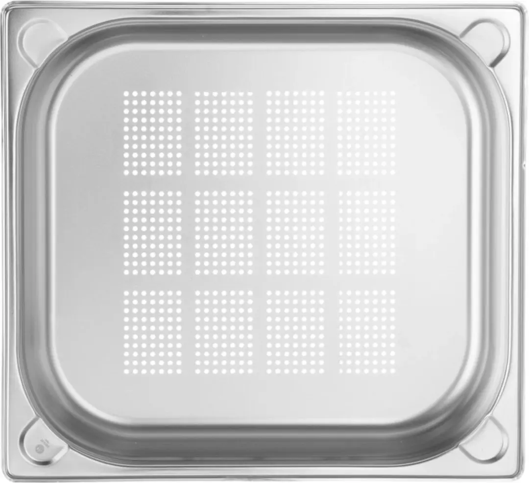 HENDI Geperforeerde GN-container 2/3 5,5L - 65mm - Roestvrij staal