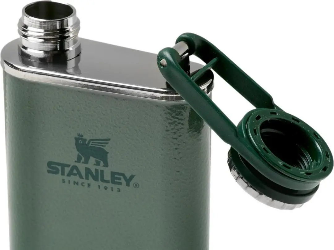Stanley Classic Wide Mouth 100000108638 Heupfles 230ml - Hammertone Green
