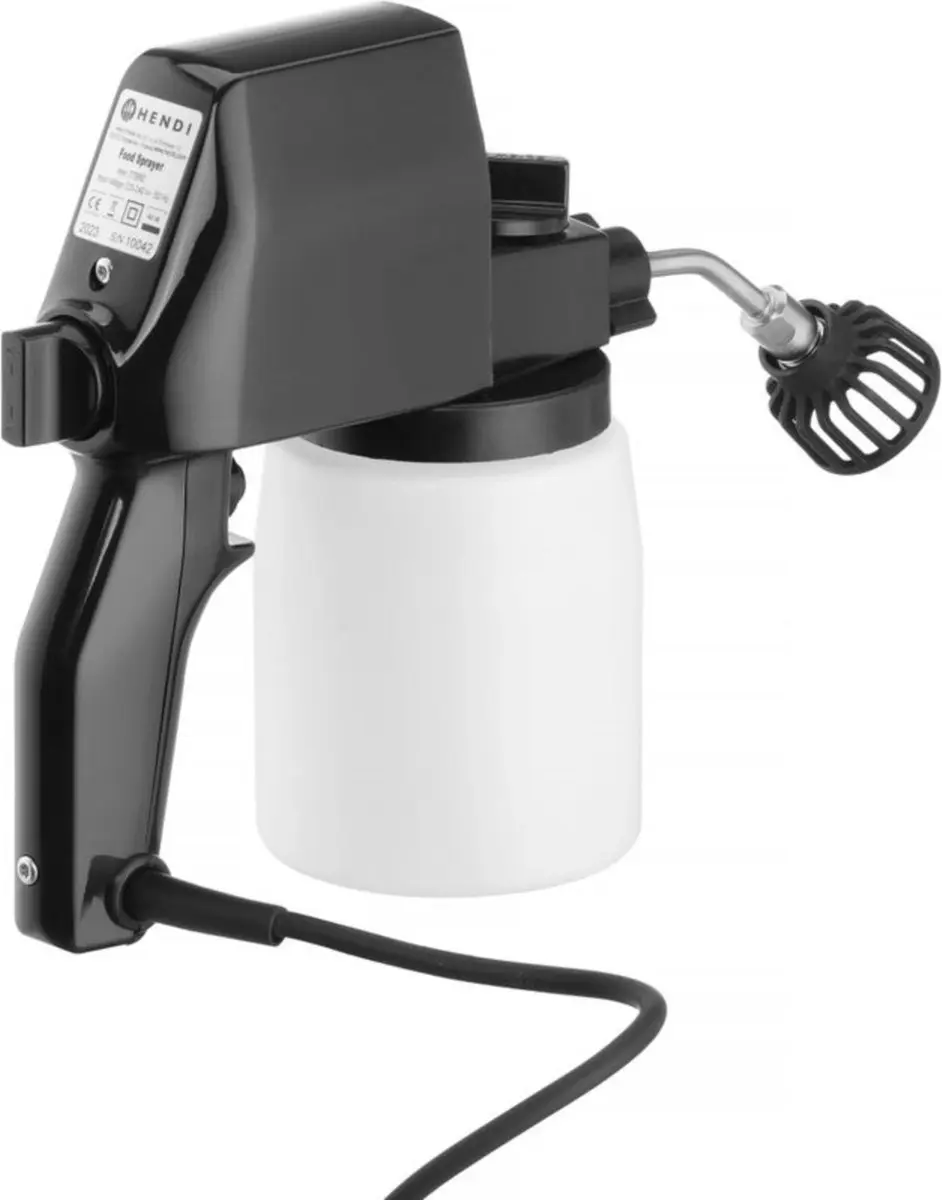 HENDI Elektrische Voedselspuit 700ml - RVS