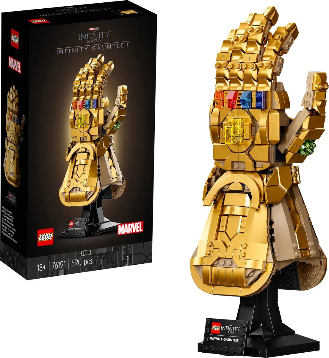 LEGO Marvel Infinity Gauntlet 76191 - 590 Stukken - Goud - afbeelding 2 van 6