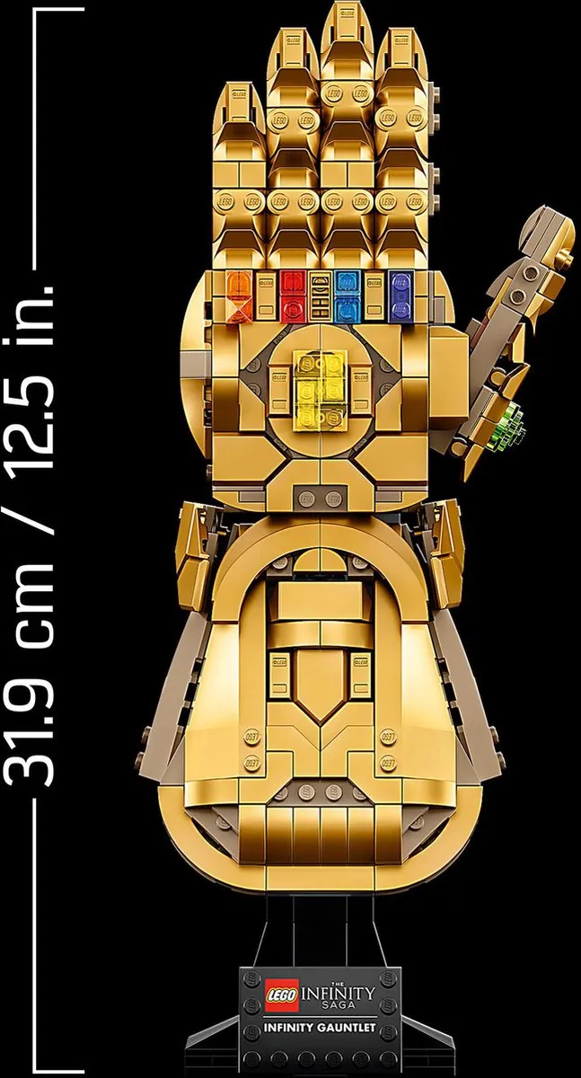 LEGO Marvel Infinity Gauntlet 76191 - 590 Stukken - Goud - afbeelding 6 van 6