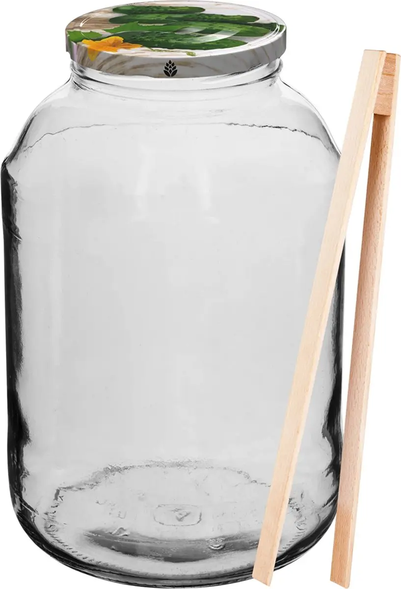 Browin Glazen Augurkenpot 4L
