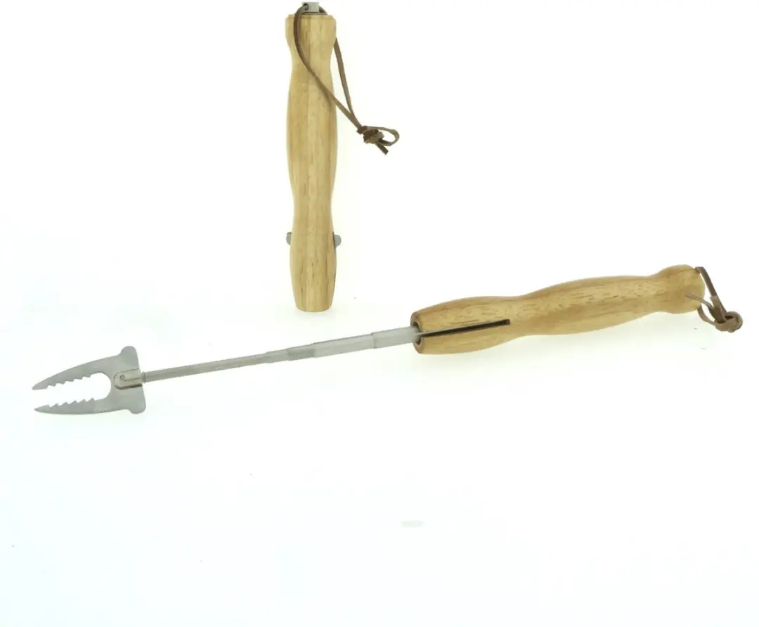 Esschert Design BBQ Vork Telescopisch - Grijs