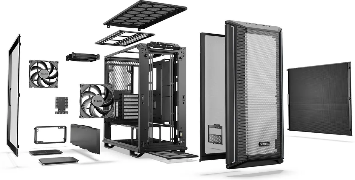 be quiet! Dark Base 701 Behuizing - Zwart - afbeelding 6 van 6