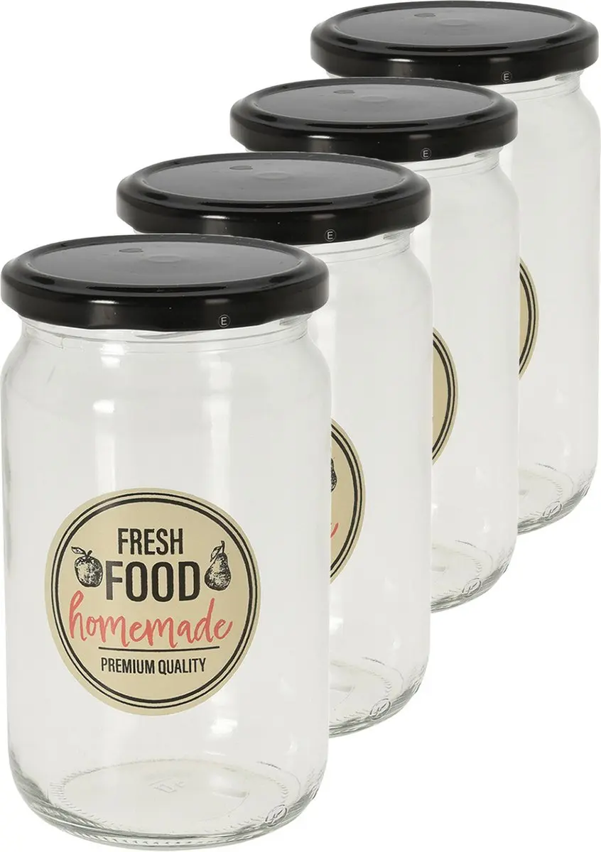 Excellent Houseware Voorraadpotten 720ml