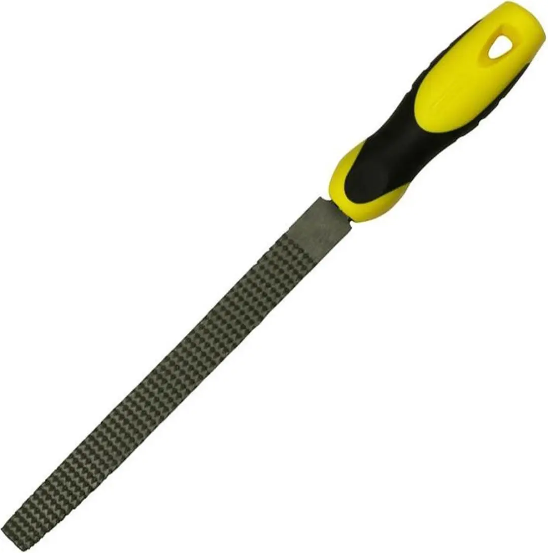 Stanley Halfronde Rasp 200mm - Geel