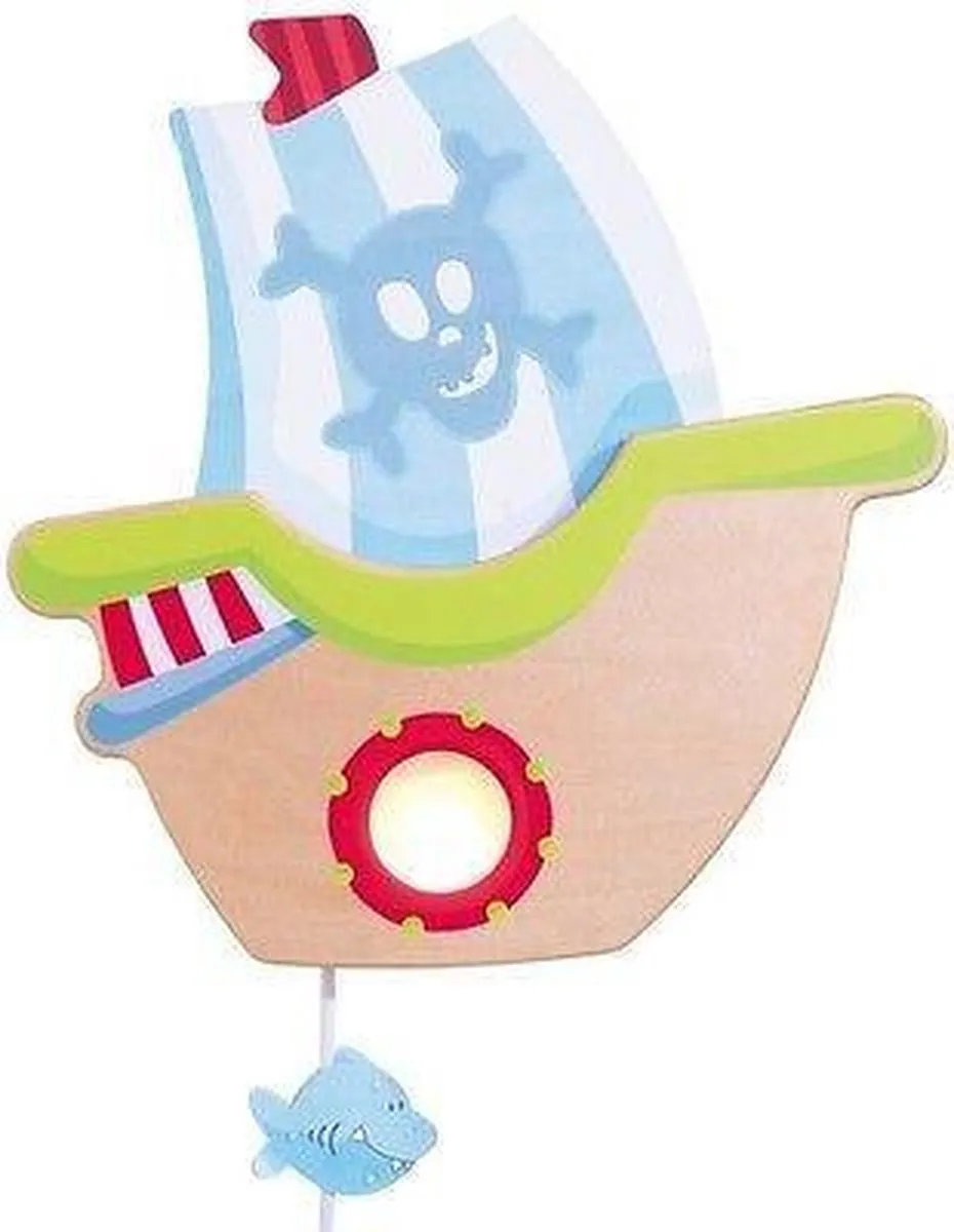 Haba Wandlamp Piratenschip