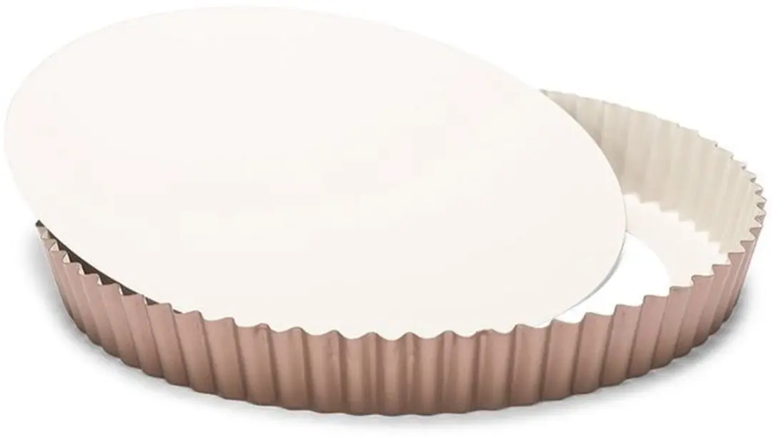 Patisse Mini Quichevorm Losse Bodem Ø10cm - Beige