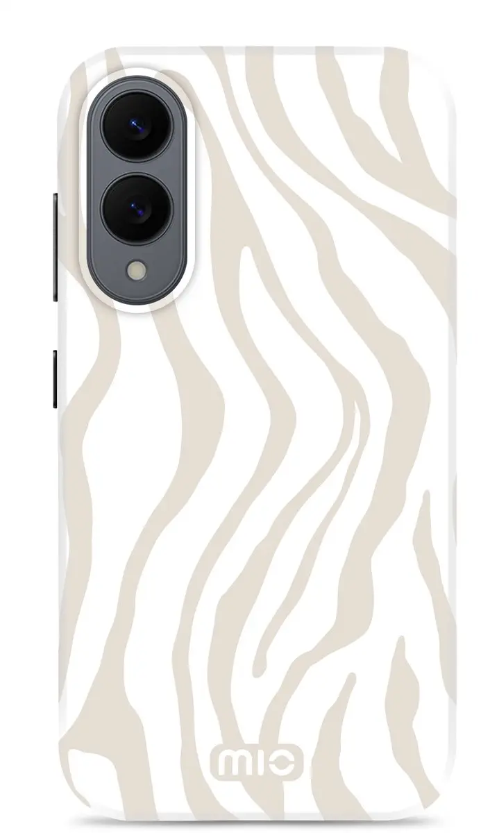 Mio by Mobilize Hoesje S25 Edge MIOSZS25E5G - Sandy Zebra