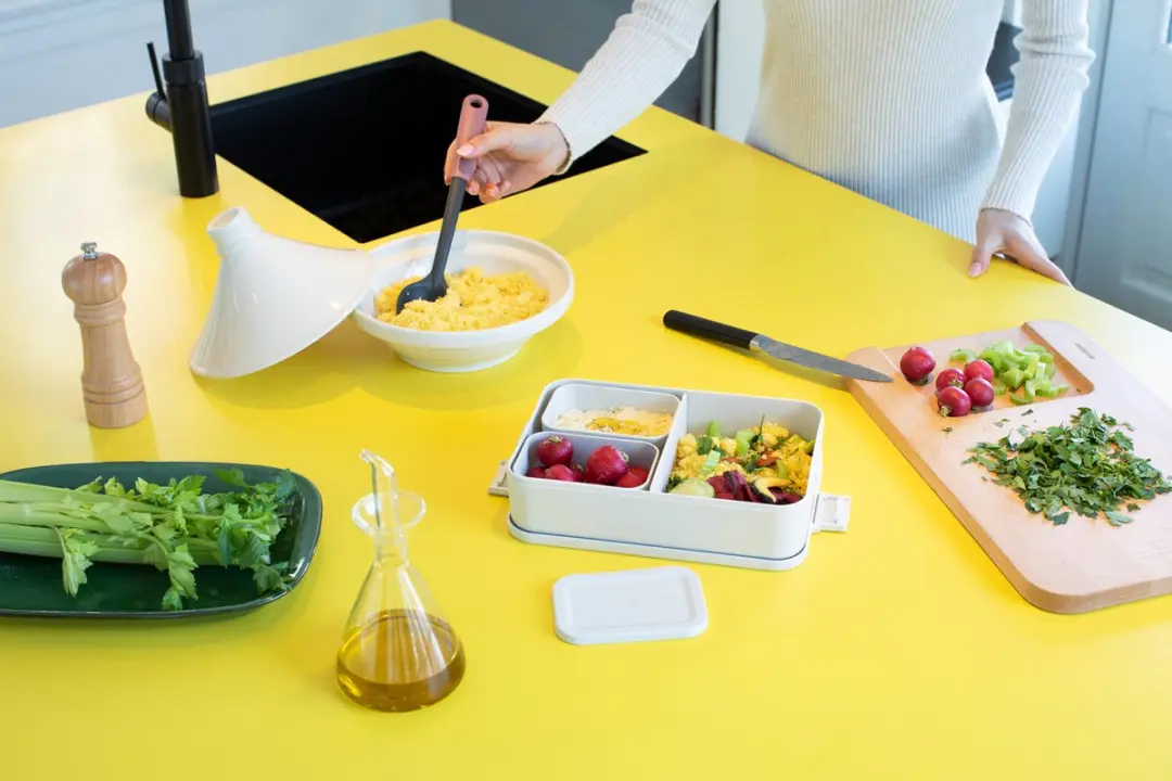 Brabantia Make & Take Bento Lunchbox 203503 - 2L - Light Grey