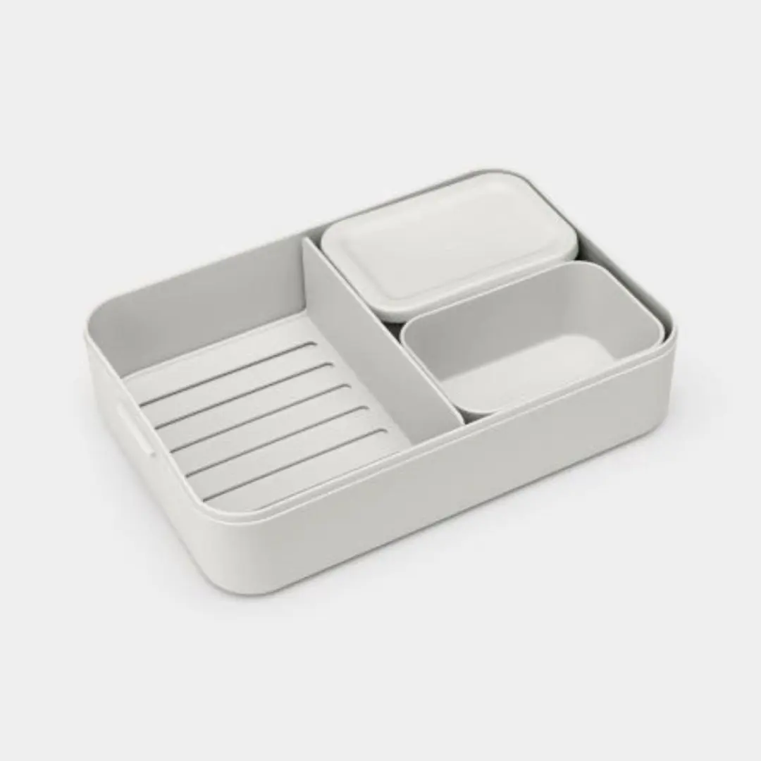 Brabantia Make & Take Bento Lunchbox 203503 - 2L - Light Grey - afbeelding 6 van 6