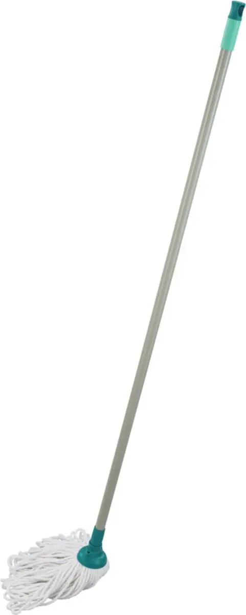 Leifheit Classic Mop Vervangingskop 52070 - Wit/Turquoise