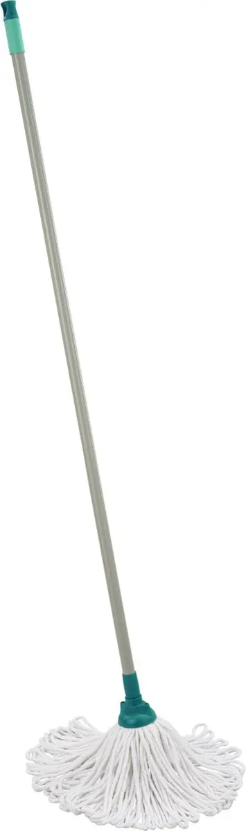 Leifheit Classic Mop Vervangingskop 52070 - Wit/Turquoise - afbeelding 6 van 6