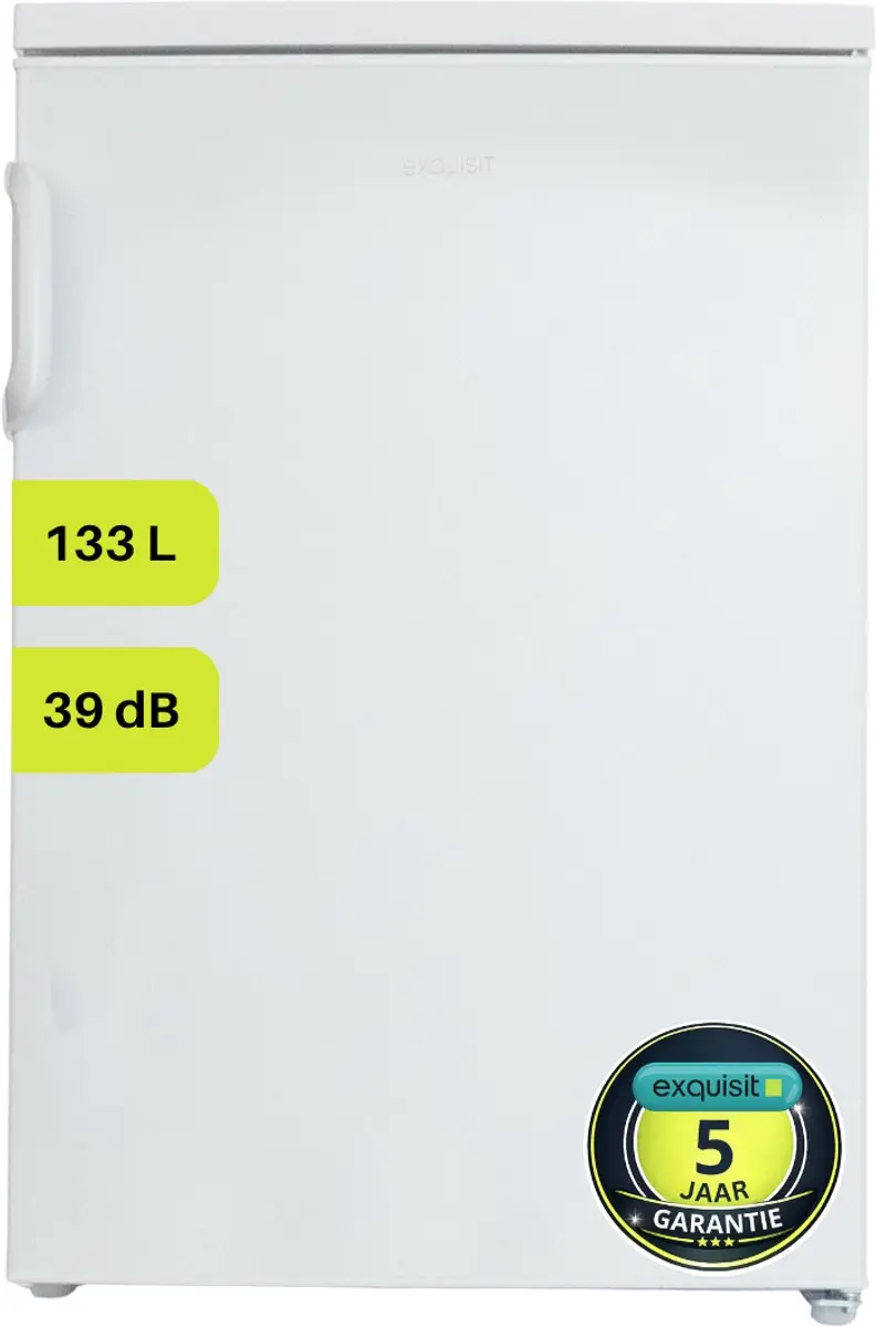 Exquisit KS16-V-H-010DW Koelkast Tafelmodel 133L