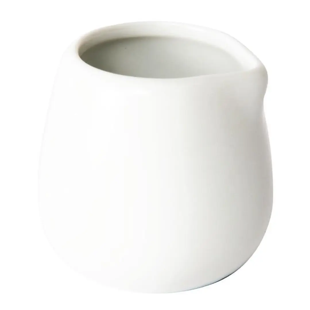 Olympia Whiteware Melkkannetjes 8.5cl - 12 Stuks - Zwart