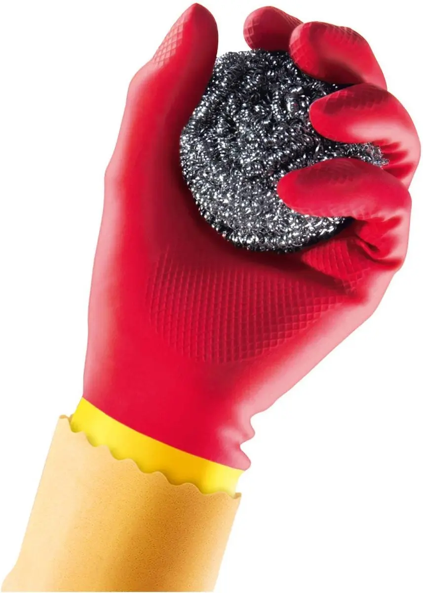 Vileda Robust Handschoenen L - Rood