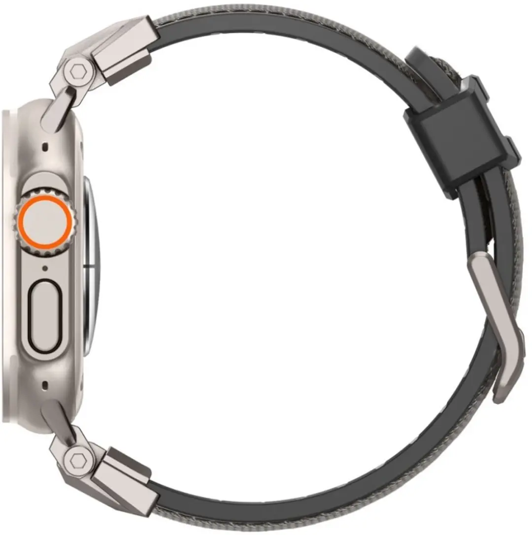 Spigen DuraPro Armor Apple Watch Cover - Grijs - 44/45/46/49mm