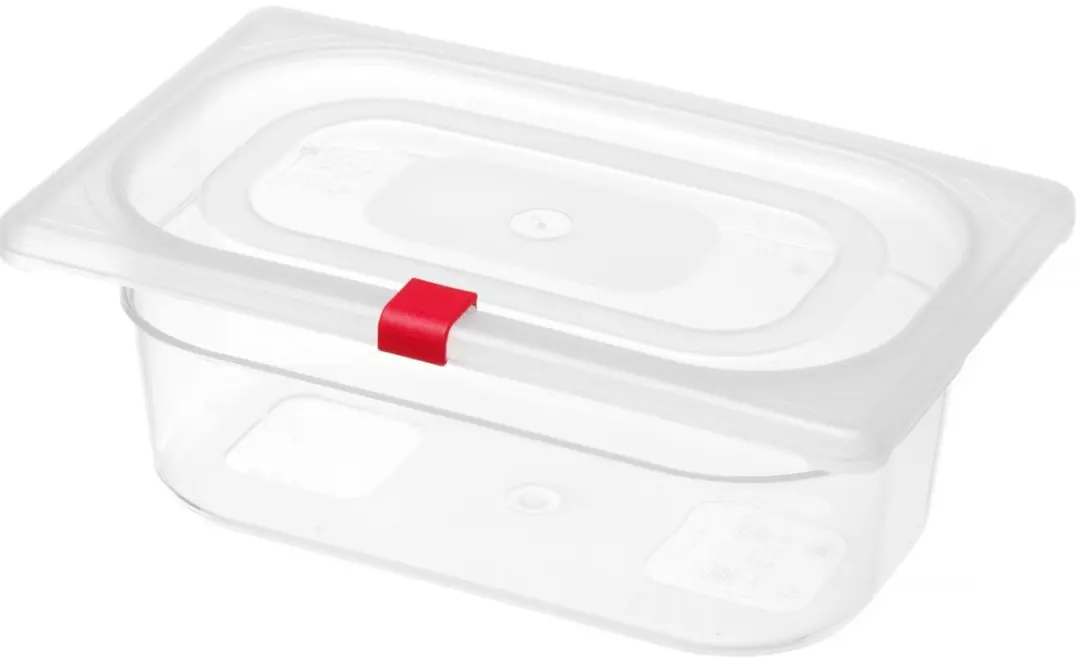 HENDI Dekselclips HACCP - Rood - 12 Stuks