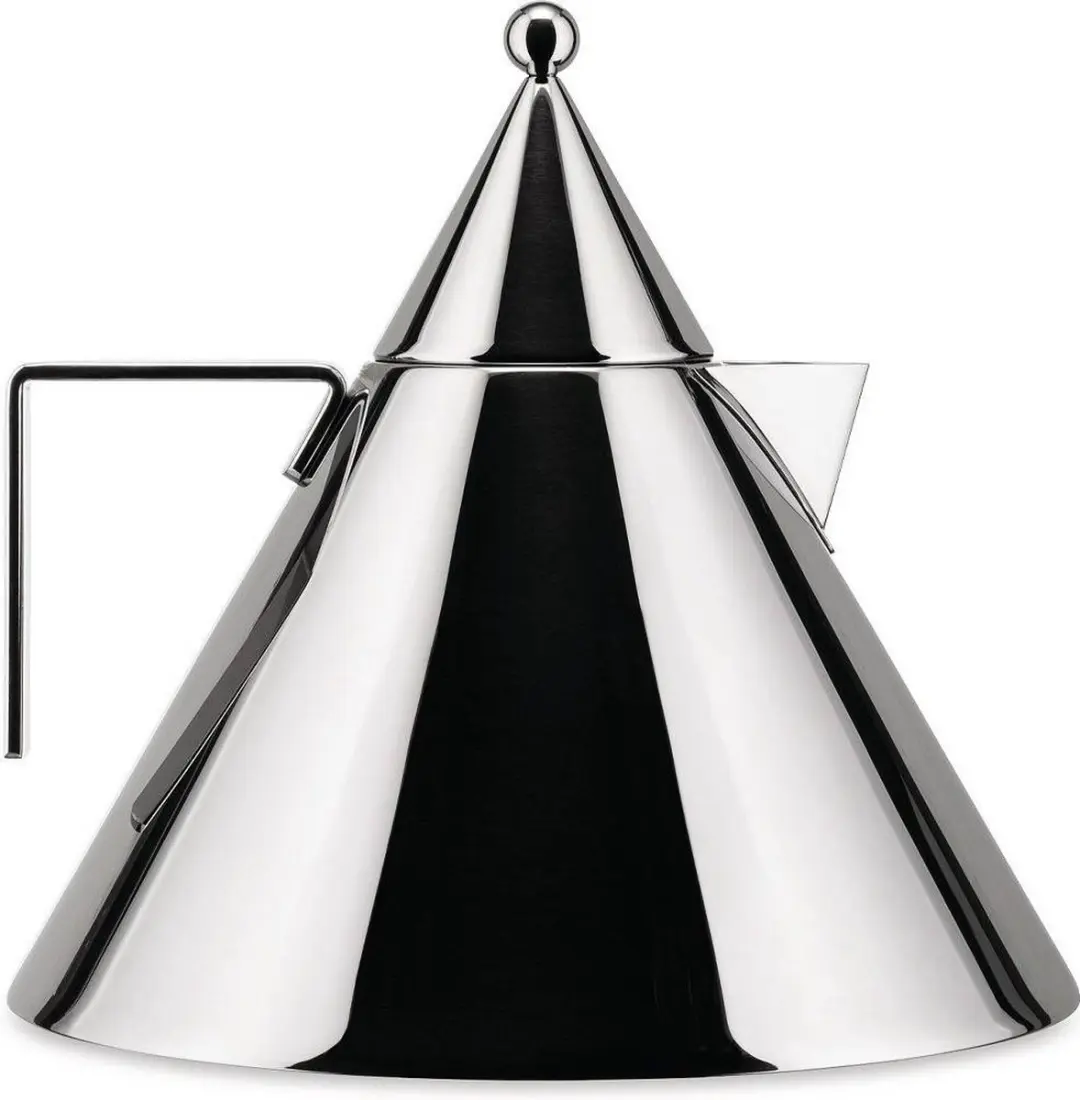 Alessi Il Conico Fluitketel 2L - Zilver