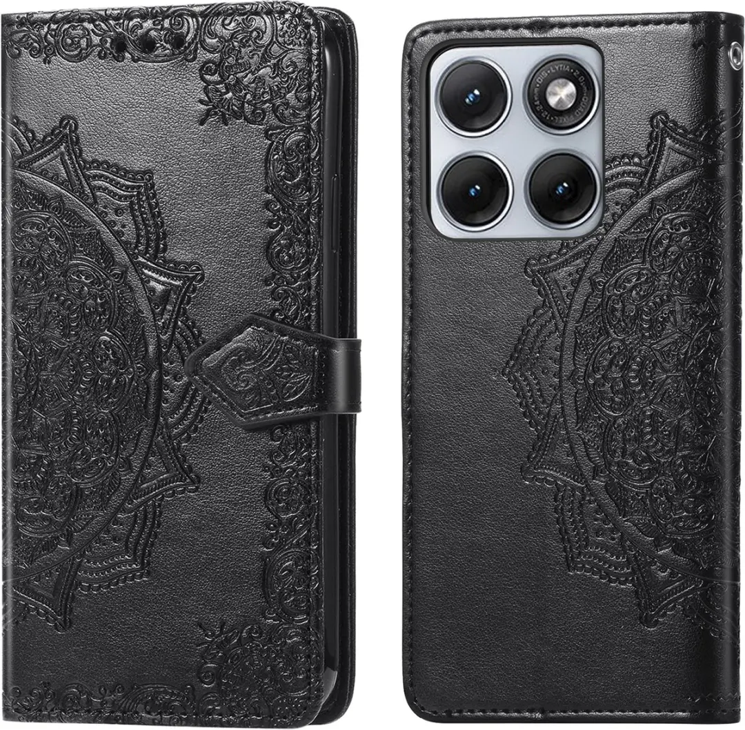 Imoshion Hoesje Motorola Edge 70 Fusion - 3 Pasjes - Zwart