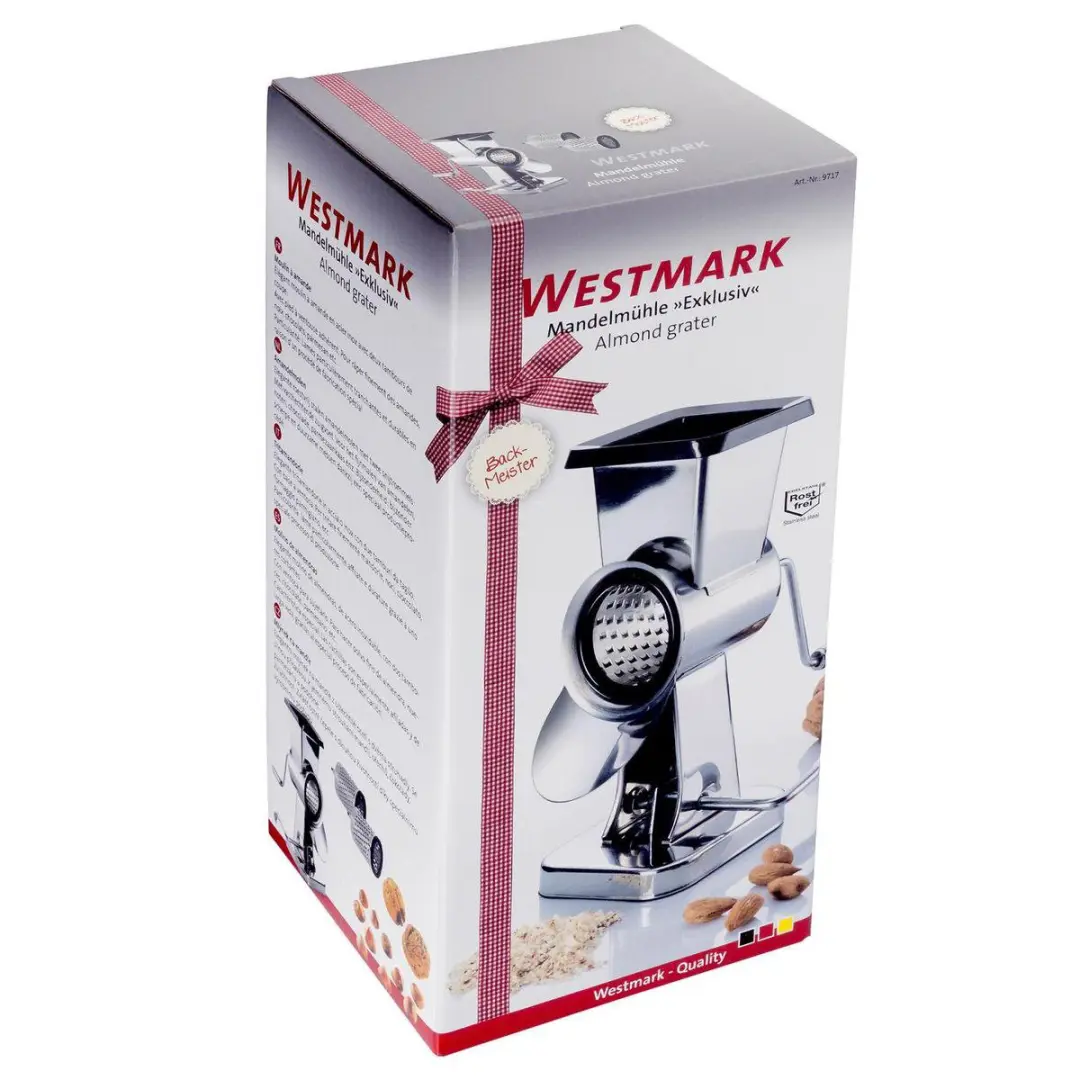 Westmark Amandelmolen Exklusiv - Roestvrij staal - Zilver/Zwart
