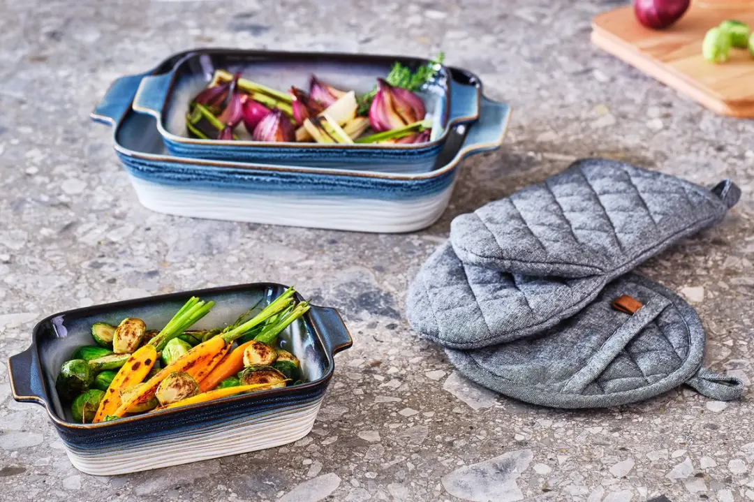 Cosy&Trendy Ovenschaal Nora Aardewerk 5,1L - Blauw