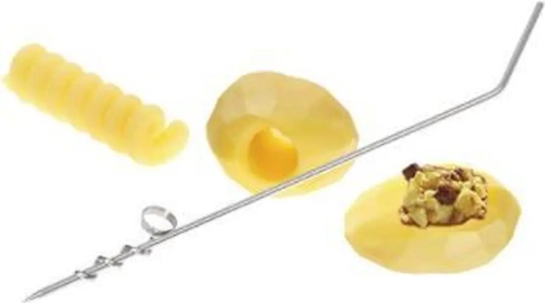 Westmark Spiro Aardappelspiraal 24x15cm RVS - Zilver - afbeelding 2 van 2