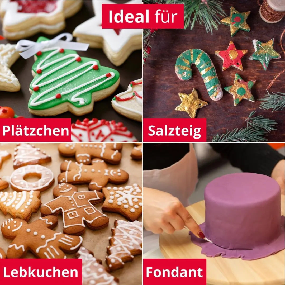 Westmark Kerstboom Peperkoekvorm 12cm - Zilver