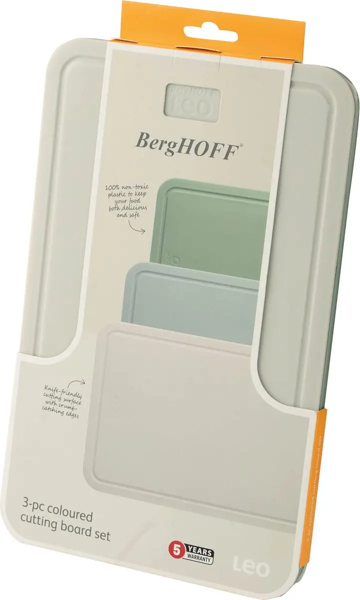 BergHOFF LEO Snijplanken Set 3-delig - Multi-Color