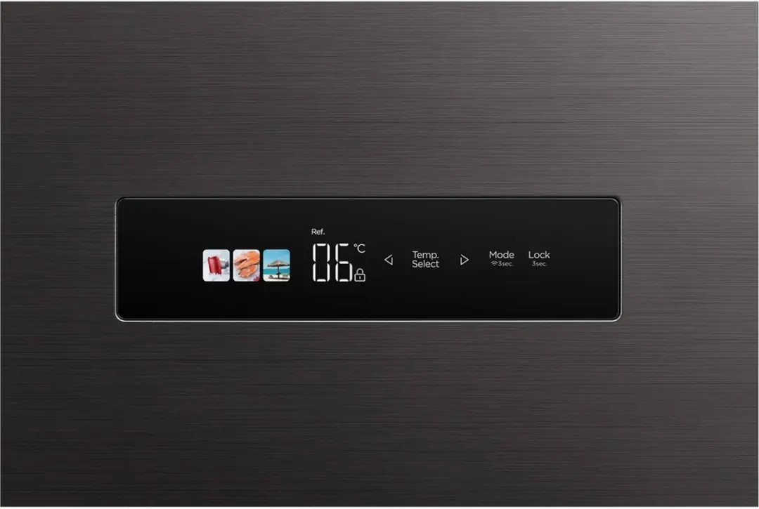 Midea MDRS791MIE28 Koelkast - 592L No Frost - Zwart