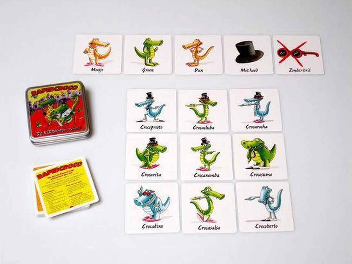 Asmodee Rapidcroco Kaartspel - 2-5 Spelers